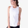 Women's Nola Tank (100 - White) -Saucony Clothing Shop 003 CROPPED