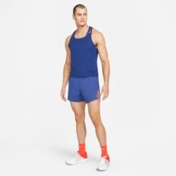 Nike Men's Aeroswift 4" Running Shorts (455 - Deep Royal Blue/Bright Crimson) -Saucony Clothing Shop 0AA6B5FC 9B46 464D 8FB5 AB3058F71DDC
