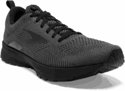 BROOKS Men's Revel 5 (038 - Black/Ebony/Black) -Saucony Clothing Shop 110374 038 A Revel 5