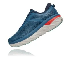 Hoka Men's Bondi 7 (RTOS - Real Teal/Outer Space) 8 Hoka Men's Bondi 7 (RTOS - Real Teal/Outer Space) -Saucony Clothing Shop 1110518 RTOS 4