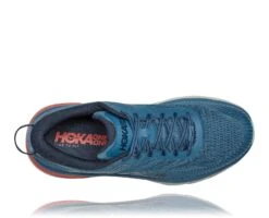 Hoka Men's Bondi 7 (RTOS - Real Teal/Outer Space) 9 Hoka Men's Bondi 7 (RTOS - Real Teal/Outer Space) -Saucony Clothing Shop 1110518 RTOS 5