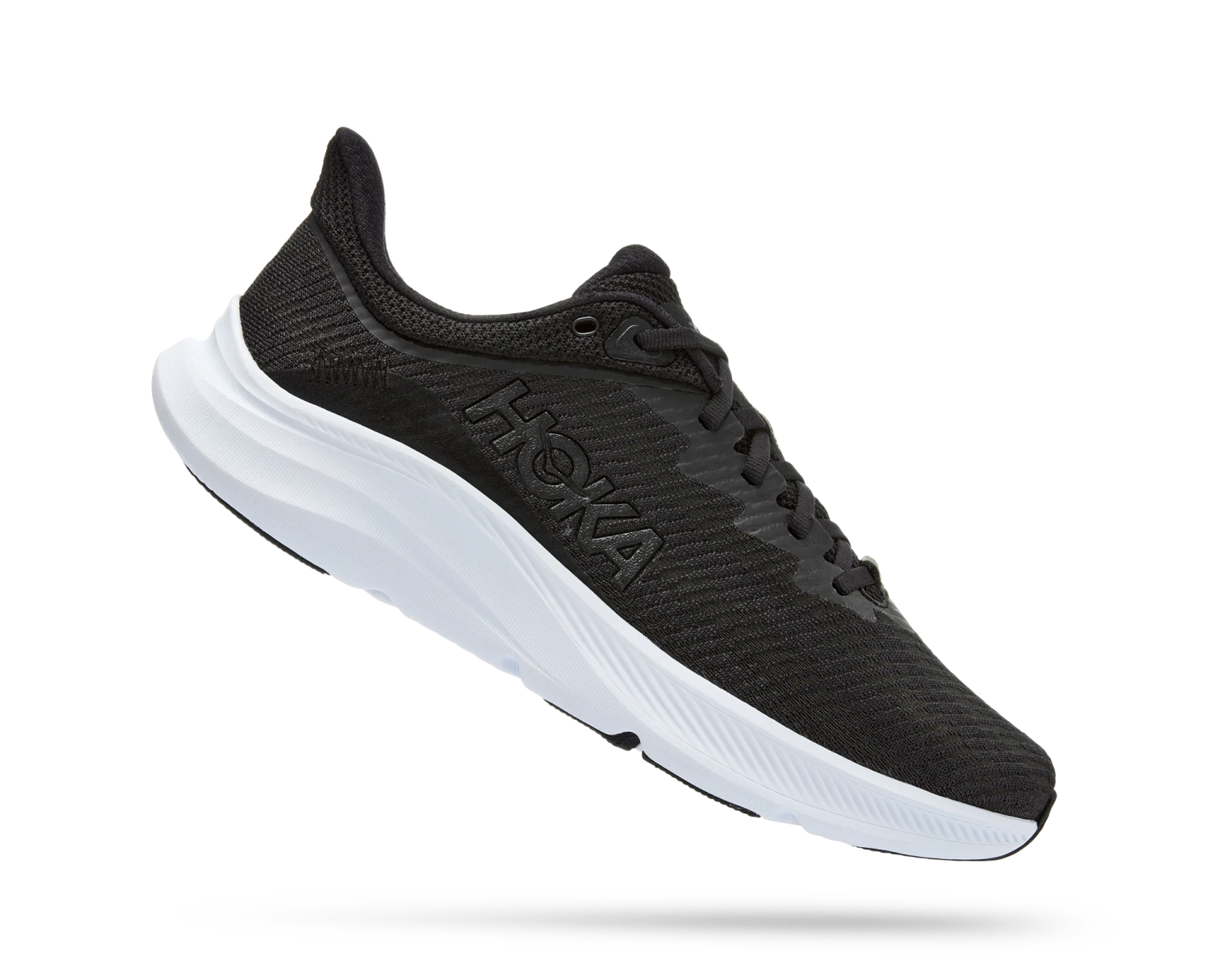 Hoka Men's Solimar (BWHT - Black/White) 4 Hoka Men's Solimar (BWHT - Black/White) - Image 2