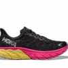 Hoka Women's Arahi 6 (BPYR - Black/Pink Yarrow) -Saucony Clothing Shop 1123195 BPYR 1