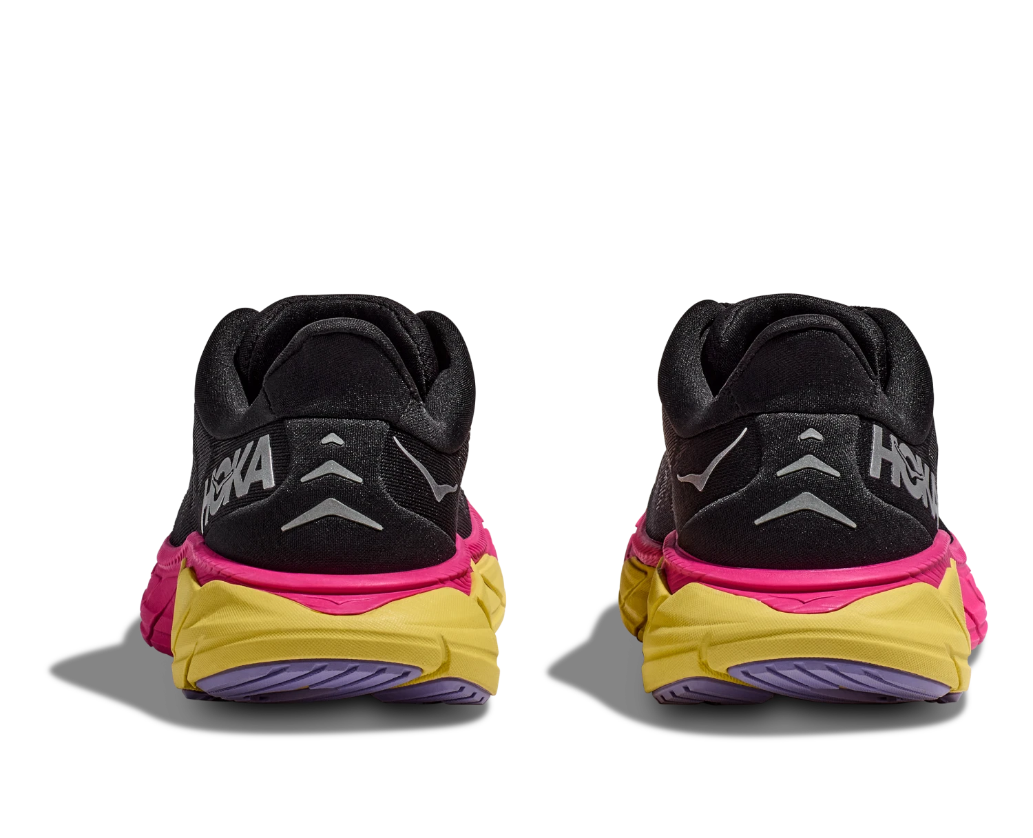 Hoka Women's Arahi 6 (BPYR - Black/Pink Yarrow) 7 Hoka Women's Arahi 6 (BPYR - Black/Pink Yarrow) - Image 5