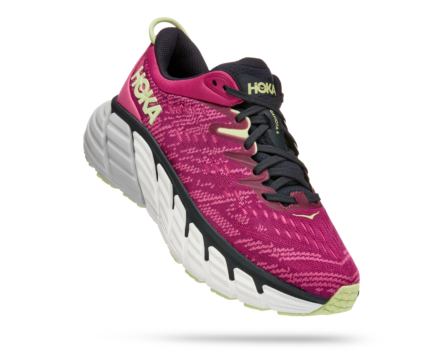 Hoka Women's Gaviota 4 (FFBG - Festival Fuchsia/Blue Graphite) 3 Hoka Women's Gaviota 4 (FFBG - Festival Fuchsia/Blue Graphite)