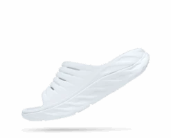 Hoka Unisex Ora Recovery Slide (WWH - White/White) -Saucony Clothing Shop 1134527 WWH 4