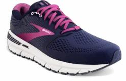 BROOKS Women's Ariel '20 (491 - Peacoat/Vivid Viola/White) -Saucony Clothing Shop 120315 491 A Ariel 20