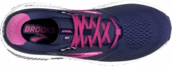 BROOKS Women's Ariel '20 (491 - Peacoat/Vivid Viola/White) -Saucony Clothing Shop 120315 491 O Ariel 20