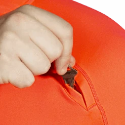 BROOKS Men's Dash 1/2 Zip (811 - Vivid Flame) -Saucony Clothing Shop 211298 811 d2 dash half zip mens long sleeve running shirt