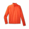 BROOKS Men's Dash 1/2 Zip (811 - Vivid Flame)