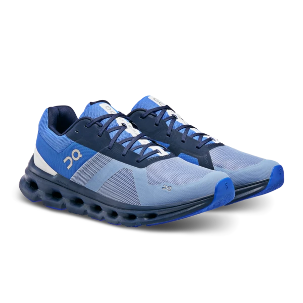 On Men's Cloudrunner (Shale/Cobalt) 5 On Men's Cloudrunner (Shale/Cobalt) - Image 3