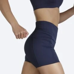 BROOKS Women's Method 5" Short Tight (451 - Navy) -Saucony Clothing Shop 221523 451 mv method 5inch womens running short tight