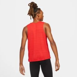 Nike Men's DRI-FIT Miler Tank (657 - University Red/Reflective Silver) -Saucony Clothing Shop 22DF582F CA39 40BE 9B05 788643FE16B8
