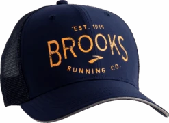 Discovery Unisex Trucker Hat (481 - Navy/Brooks Heritage)