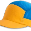 BROOKS Propel Mesh Hat (788 - Saffron/Blue Bolt) -Saucony Clothing Shop 280433 788 LF Propel Mesh Hat