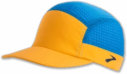 BROOKS Propel Mesh Hat (788 - Saffron/Blue Bolt)