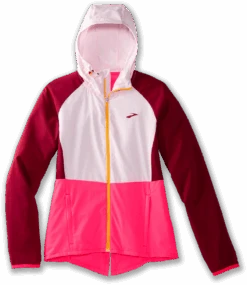 BROOKS Women's Canopy Jacket (633 - Razzmatazz/Quartz/Hyper Pink)