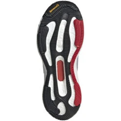 ADIDAS Men's Solar Control (Halo Silver/Core Black/Better Scarlet) -Saucony Clothing Shop 3816C9D0 0BFE 47F5 BD7F CBA7710CF50B