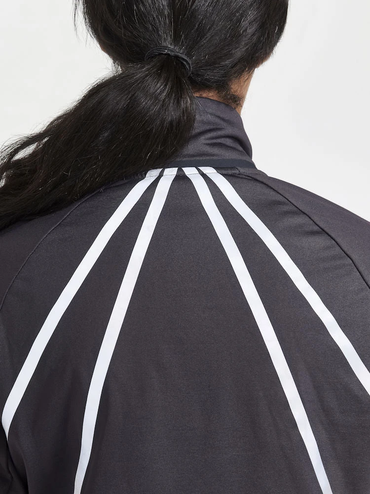 Craft Women’s ADV SubZ Lumen Running Jacket 2 (Ash White/Slate) 7 Craft Women’s ADV SubZ Lumen Running Jacket 2 (Ash White/Slate) - Image 5