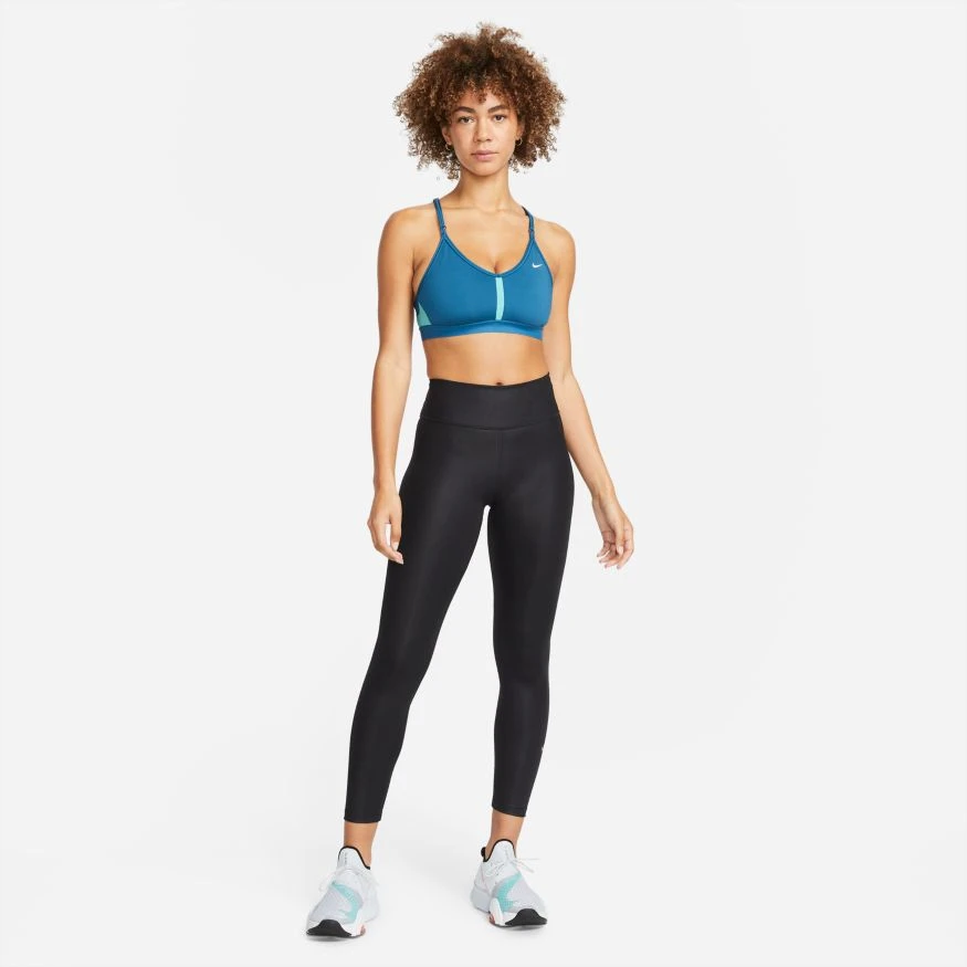 Nike Women’s DRI-FIT Indy Sports Bra (404 - Marina/Washed Teal/Marina/White) 6 Nike Women’s DRI-FIT Indy Sports Bra (404 - Marina/Washed Teal/Marina/White) - Image 4