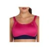 BROOKS Women's Fiona Run Bra (Bloom/Navy) 1 BROOKS Women's Fiona Run Bra (Bloom/Navy) -Saucony Clothing Shop 517FnimTCYL.SS700