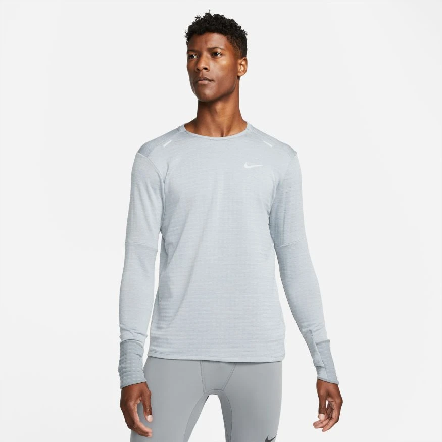 Nike Men's Therma-Fit Repel Element Long Sleeve (084 - Smoke Grey/Grey Fog/Reflective Silver) 3 Nike Men's Therma-Fit Repel Element Long Sleeve (084 - Smoke Grey/Grey Fog/Reflective Silver)