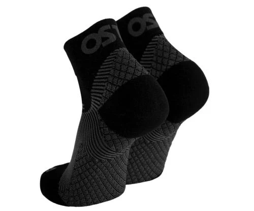 FS4 Plantar Fasciitis Compression Socks 1/4 Crew (Black) 3 FS4 Plantar Fasciitis Compression Socks 1/4 Crew (Black)