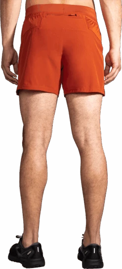 BROOKS Men's Sherpa 5" Short (644 - Red Clay) -Saucony Clothing Shop 61E218A4 CB56 4B8A 9A9E 9EE8A2BC31D3