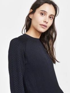 Craft Women's ADV Warm Intensity Long Sleeve (Black) -Saucony Clothing Shop 669C39F3 579A 4CB1 A660 1CE49DA7B195