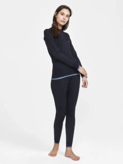 Craft Women's ADV Warm Intensity Long Sleeve (Black) -Saucony Clothing Shop 69563A16 6F25 4D72 A80C CD64EBFC71C4