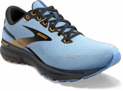 BROOKS Women's Ghost 15 (437 - Light Blue/Black/Yellow) -Saucony Clothing Shop 79EE4DFA 729D 42E1 A2EB 826A78B70A05