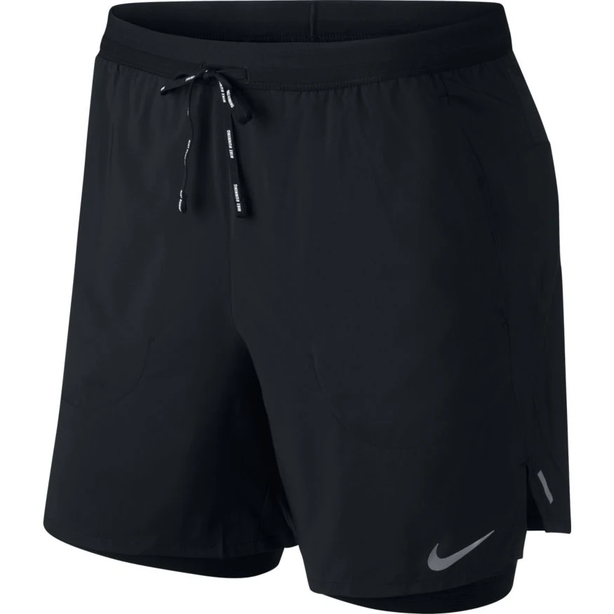 Nike Men's Flex Stride 7" 2-in-1 Running Shorts (010 - Black/Black/Reflective Silver) 3 Nike Men's Flex Stride 7" 2-in-1 Running Shorts (010 - Black/Black/Reflective Silver)