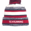 TCRC Bolt Striped Pom Hat -Saucony Clothing Shop 80C92ACA 4466 481B 8095 07391850ADFB