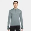 Nike Men's Therma-Fit Repel Element 1/2 Zip Running Top (084 - Smoke Grey/Grey Fog/Heather/Reflective Silver) -Saucony Clothing Shop 811D8557 E254 4FD0 8BBD 7E4D4C546443