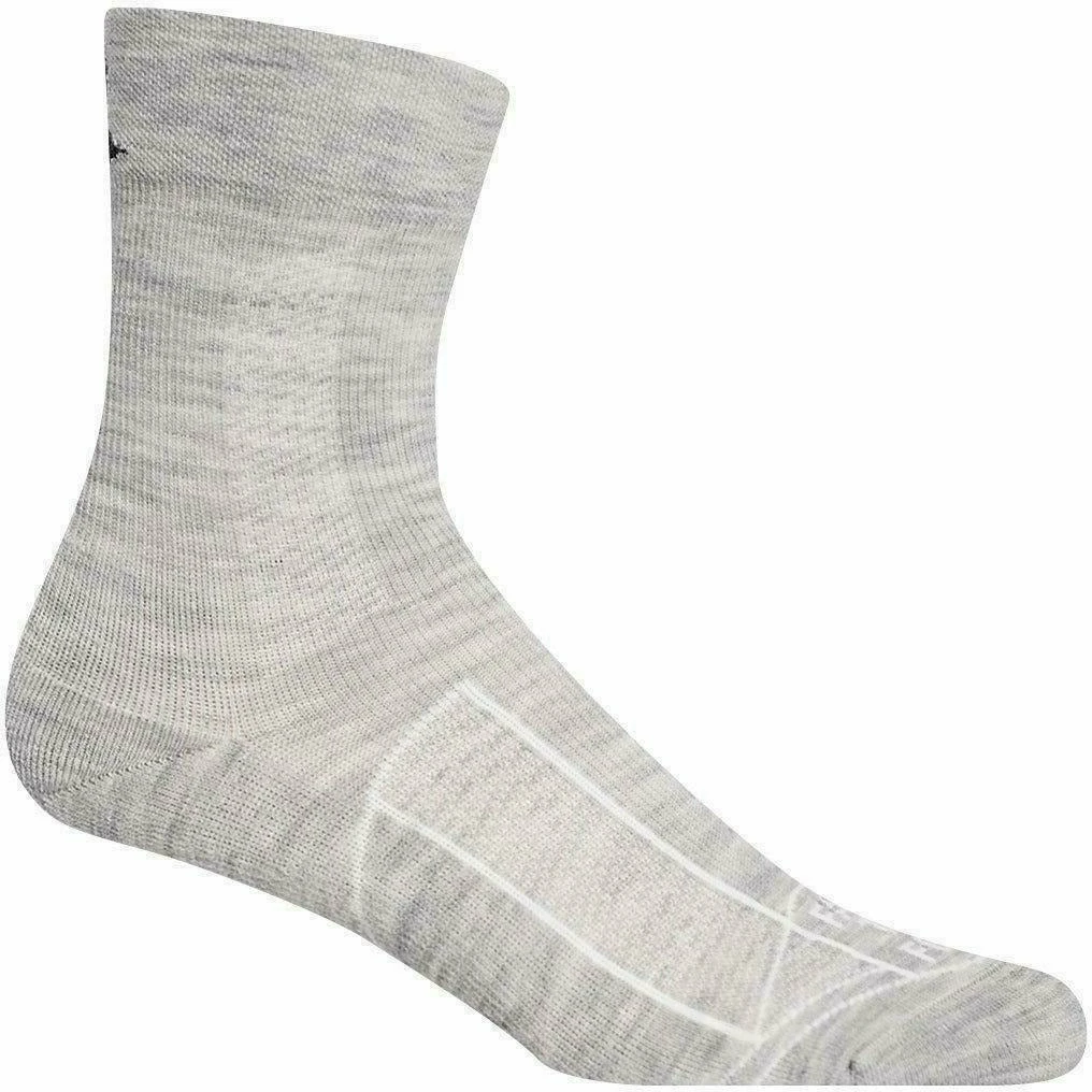 Greensboro Lightweight Quarter Crew (Silver Heather) 3 Greensboro Lightweight Quarter Crew (Silver Heather)