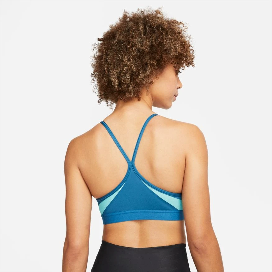 Nike Women’s DRI-FIT Indy Sports Bra (404 - Marina/Washed Teal/Marina/White) 4 Nike Women’s DRI-FIT Indy Sports Bra (404 - Marina/Washed Teal/Marina/White) - Image 2