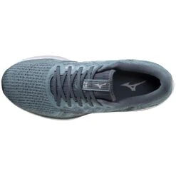 Mizuno Men’s Wave Rider 25 WAVEKNIT (TRTU - Trooper-Turbulence) -Saucony Clothing Shop 8E70A6C8 3DA9 46CC AF7F 73FDB8E3746F