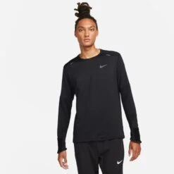 Nike Men's Therma-Fit Repel Element Long Sleeve (010 - Black/Reflective Silver)