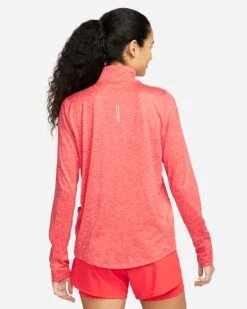 Nike Women’s Element 1/2 Zip Running Top (696 - Light Crimson/Magic Ember/Heather) -Saucony Clothing Shop 912efe9d 6a4a 4d10 b2af 9e6d6233d2ef