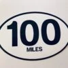 Oval 100 Mile Sticker -Saucony Clothing Shop 9DF82C77 5DA1 4B8D 9666 F70EE3A8AD38