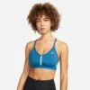 Nike Women’s DRI-FIT Indy Sports Bra (404 - Marina/Washed Teal/Marina/White) -Saucony Clothing Shop A1B1F7D7 00EC 4A59 B010 AC523751D1B6
