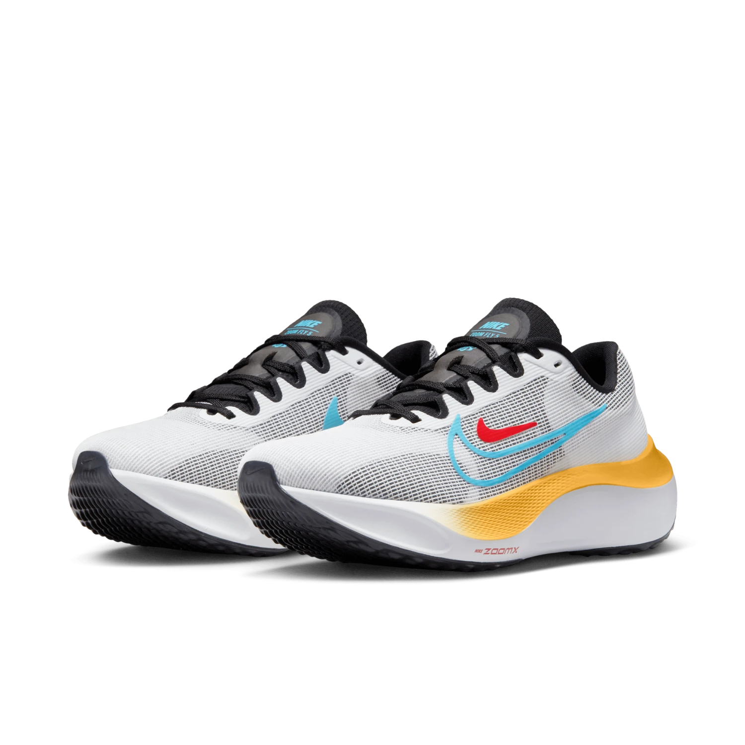 Nike Women’s Zoom Fly 5 (002 - Black/Baltic Blue-White-Picante Red) 5 Nike Women’s Zoom Fly 5 (002 - Black/Baltic Blue-White-Picante Red) - Image 3