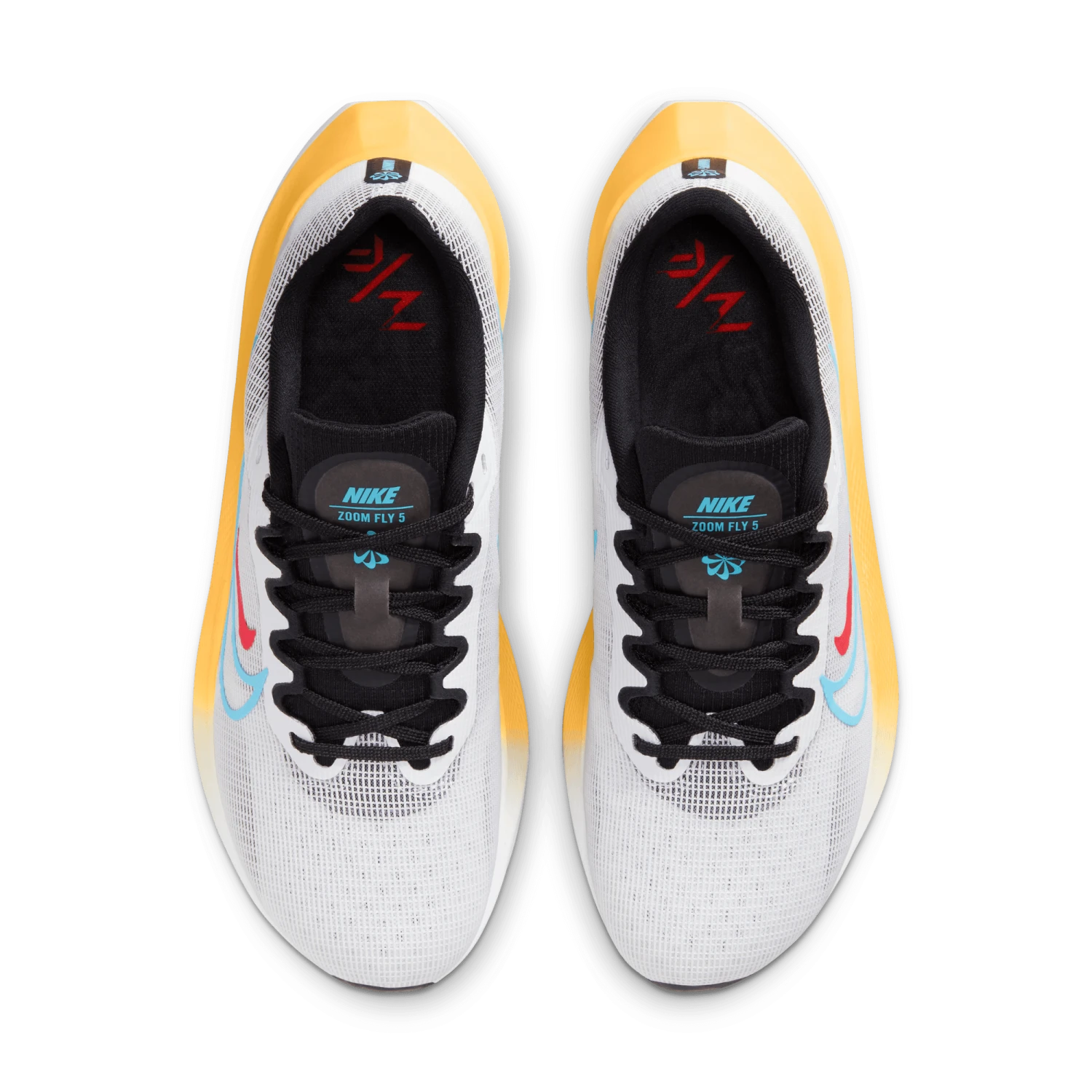 Nike Women’s Zoom Fly 5 (002 - Black/Baltic Blue-White-Picante Red) 7 Nike Women’s Zoom Fly 5 (002 - Black/Baltic Blue-White-Picante Red) - Image 5