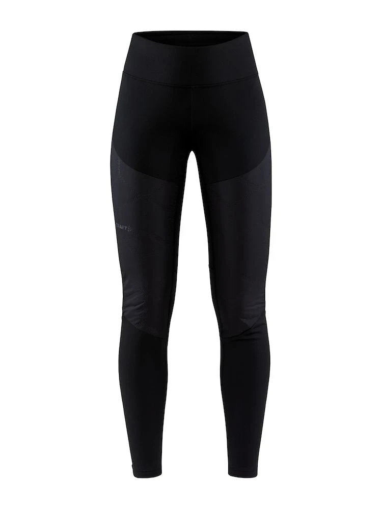 Craft Women's ADV SubZ Warm Running Tights 2 (Black) 3 Craft Women's ADV SubZ Warm Running Tights 2 (Black)