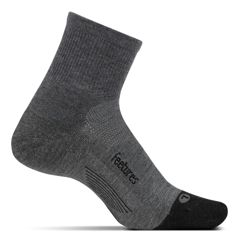 Feetures Merino 10 Cushion Quarter (Gray) 3 Feetures Merino 10 Cushion Quarter (Gray)
