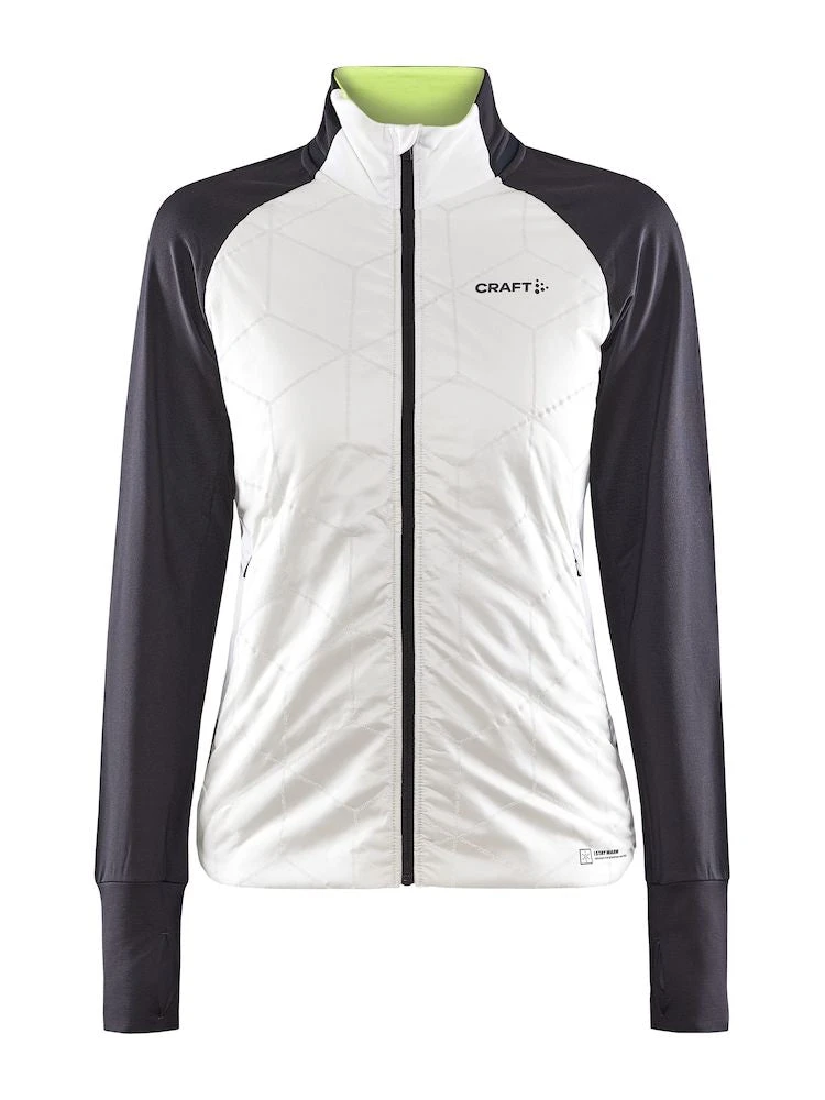 Craft Women’s ADV SubZ Lumen Running Jacket 2 (Ash White/Slate) 3 Craft Women’s ADV SubZ Lumen Running Jacket 2 (Ash White/Slate)