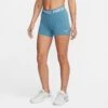 Nike Women's Pro 3" Shorts (440 - Noise Aqua/White) -Saucony Clothing Shop CZ9857 440 PHSFM001 2000