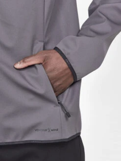 Craft Men's Glide Block Jacket (Ash/Deep Lake) 10 Craft Men's Glide Block Jacket (Ash/Deep Lake) -Saucony Clothing Shop D07CF201 C9F2 4E92 9D2A D87978A179B2