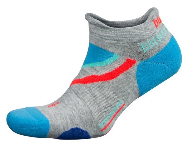 Balega UltraGlide No Show Running Socks (Mid Grey/Ethereal Blue) 3 Balega UltraGlide No Show Running Socks (Mid Grey/Ethereal Blue)