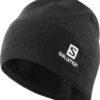 Salomon Beanie (Black) -Saucony Clothing Shop L39506900 0 GHO u salomonbeanie black ski